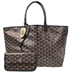 Goyard Black Saint Louis PM Tote Bag